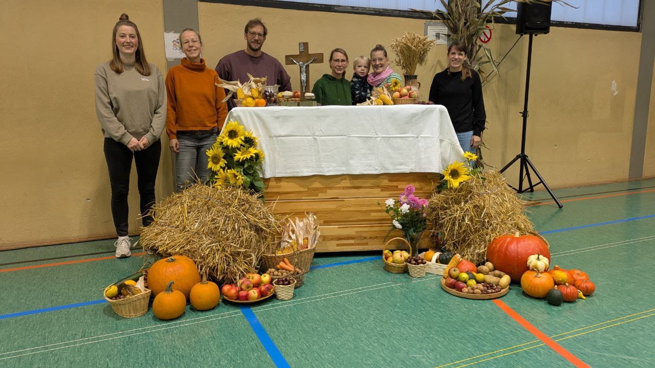 Wir feiern Erntedank