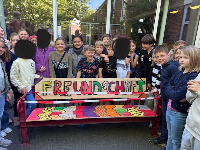 Einweihung der Freundschaftsbank