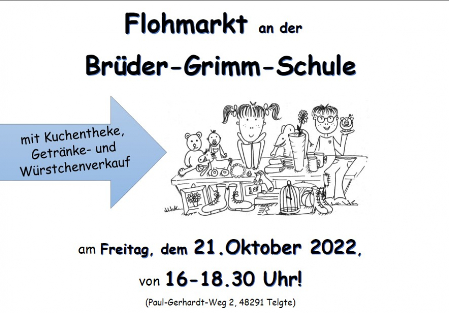 Flohmarkt an der Brüder-Grimm-Schule