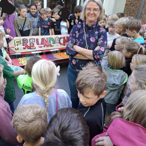 Einweihung der Freundschaftsbank